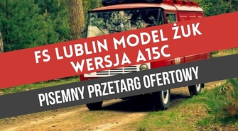 Przetarg na samochód pożarniczy