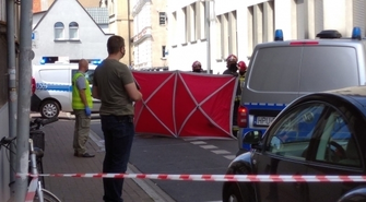 - mężczyzna zmarł na miejscu 