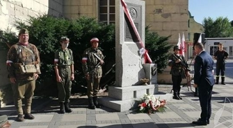 Starosta na obchodach 76.rocznicy Wybuchu Powstania Warszawskiego