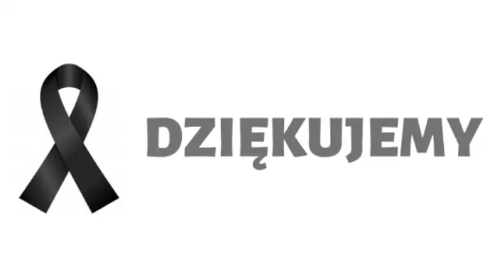 Podziękowania od rodziny