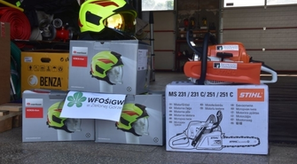 Nowy sprzęt strażacki