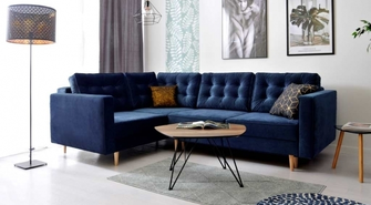 Nowoczesny i stylowy narożnik rozkładany