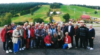 Emeryci na wycieczce w Kotlinie Kłodzkiej