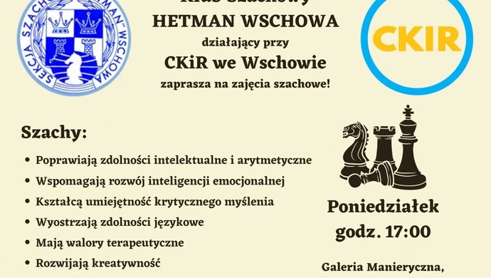 zaprasza na zajęcia!