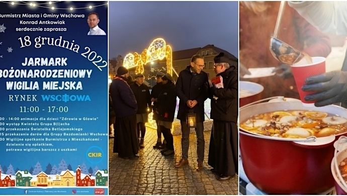 Wigilia Miejska i Jarmark Bożonarodzeniowy we Wschowie!