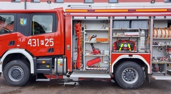 Nowy samochód ratowniczo-gaśniczy doposażony (ZDJĘCIA)