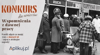 Konkurs dla seniorów "Wspomnienia z dawnej pracy"