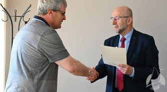 Burmistrz gościł Giganta Historii