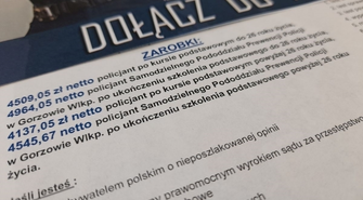 Wschowa policja prowadzi otwarty nabór