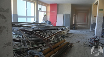 Trwa remont w SP Sława