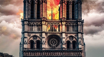 Obejrzyj film „Notre-Dame płonie” w kinie CKiR (ZAPOWIEDŹ)