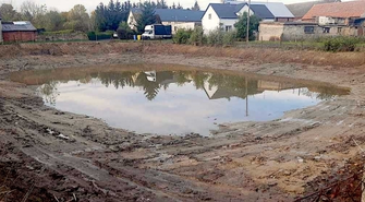 Zakończyły się prace na stawie w Zamysłowie (ZDJĘCIA)