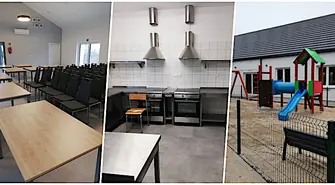 Świetlica w Dryżynie na ukończeniu (FOTO)