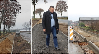 wraz z budową ścieżki rowerowej