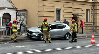 Utrudnienia na skrzyżowaniu Konradowskiej i Kazimierza Wielkiego (FOTO)