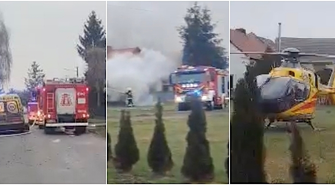 - starszego mężczyznę zabrał śmigłowiec (VIDEO)