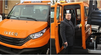 Powiat Wschowski zakupił samochód ciężarowy (FOTO)