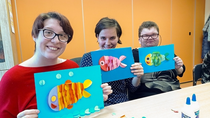SOSW we Wschowie. Zajęcia plastyczne w ramach „Rehabilitacja 25 plus” zakończone (FOTO)