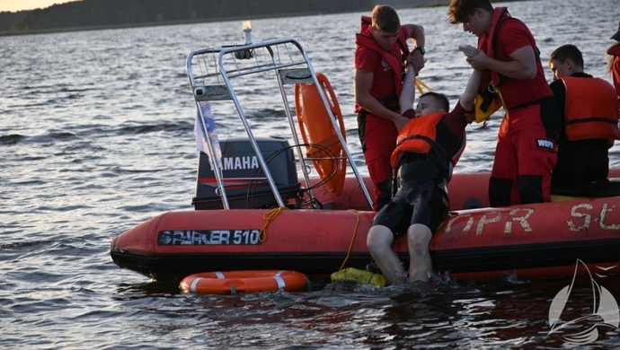 Nagłe załamanie pogody - test dla służb ratunkowych w Sławie
