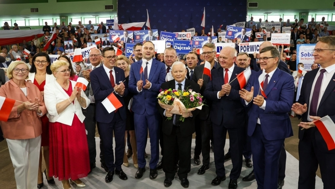 Jarosław Kaczyński ostrzega przed „niemieckimi porządkami” Donalda Tuska