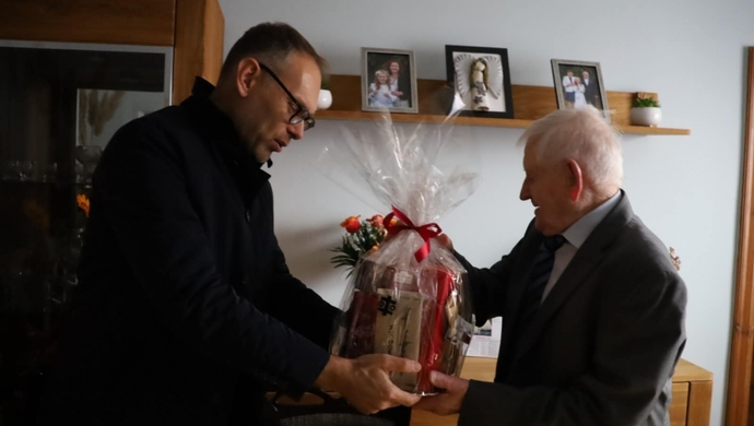 Pan Antoni Jastrzębski z Kandlewa skończył 103 lata!