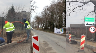 Trwa przebudowa drogi na trasie Szlichtyngowa – Wyszanów (FOTO)
