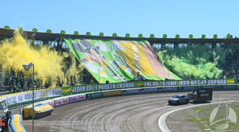 Sławski akcent na meczu Falubazu (FOTO)