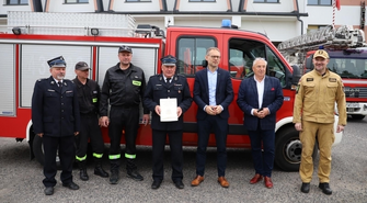 Nowy samochód dla OSP Łysiny-Wygnańczyce (FOTO)