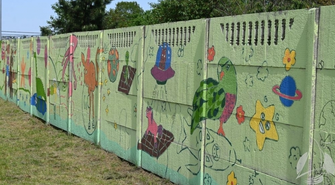 Street art w Sławie