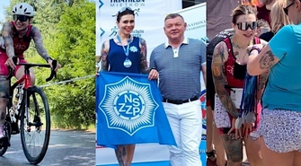 Policjantka ze Wschowy zdobyła brąz na Mistrzostwach Polski Policji w Triathlonie!