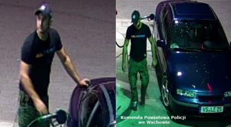 Rozpoznajesz tego mężczyznę? Zatankował paliwo i uciekł