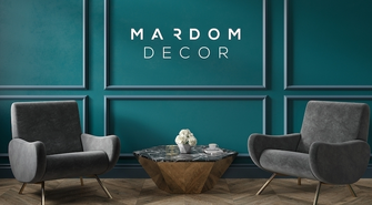 Dekoracje ścienne z marką Mardom Decor