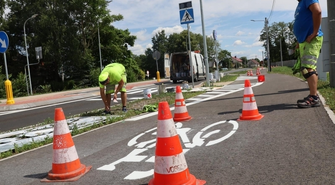 Tylewice - Przyczyna Górna. Przebudowa drogi na finiszu (FOTO)