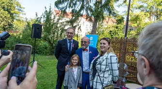 Spotkanie z Arturem Barcisiem w Bibliotece Publicznej Miasta i Gminy Wschowa