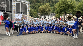 Orkiestra Maestoso i Mażoretki z Leszna we Francji (FOTO)
