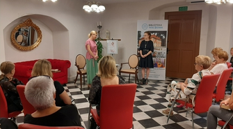 Spotkanie z Barbarą Wysoczańską w Bibliotece Publicznej we Wschowie