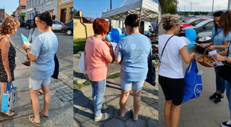 Promowały rodzicielstwo zastępcze na ulicach Wschowy, Sławy i Szlichtyngowej