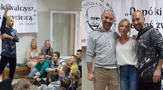 Bracia Rodzeń odwiedzili SOSW we Wschowie (FOTO)