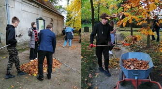Lapidarium we Wschowie uprzątnięte. Do pracy wzięli się wolontariusze