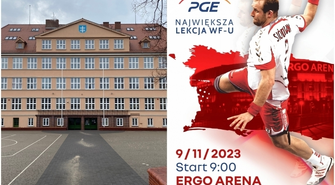 Uczniowie „Dwójki” jadą do Gdańska. Na Ergo Arenie czeka ich „największa lekcja WF-u”