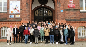 Studenci z „Erasmusa” przyjechali do I LO. „W wydarzeniu uczestniczyło 160 uczniów”