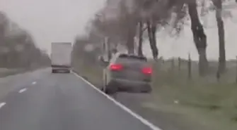 Kierowca BMW X5 jechał slalomem. Doszło do obywatelskiego zatrzymania (VIDEO)