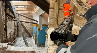 Wschowski „Biały Domek” odzyskuje blask po 30 latach! Prace renowacyjne już ruszyły (FOTO)