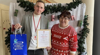 Kamil Grób z ZSP Sława został „Wolontariuszem Roku”