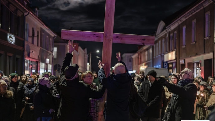 Droga Krzyżowa ulicami Wschowy (FOTO)