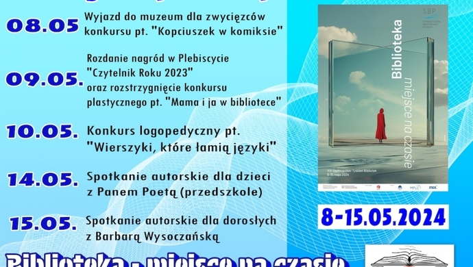 Szlichtyngowa świętuje Tydzień Bibliotek. Zobacz, co czeka na uczestników!