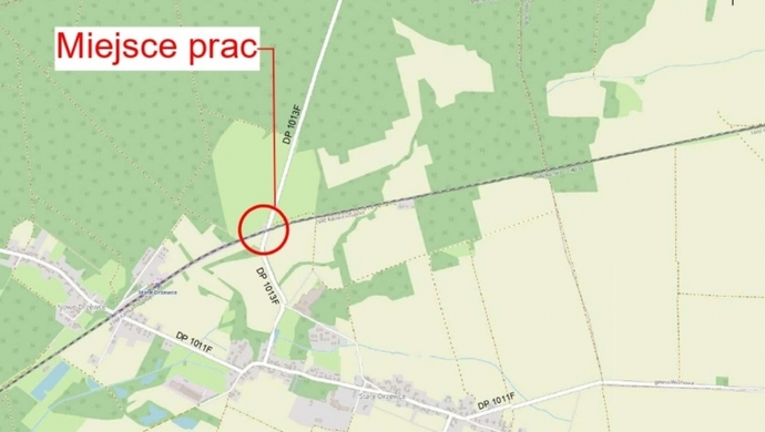 Zamknięcie przejazdu kolejowego w Starych Drzewcach. Utrudnienia w ruchu 12 grudnia