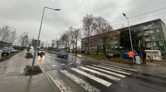 Na ul. Wolsztyńskiej jest bezpieczniej. Doświetlono dwa kolejne przejścia dla pieszych