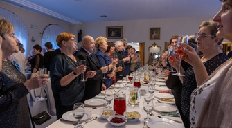 Spotkanie noworoczne UTW we Wschowie. „Za spokojny i bezpieczny 2024 rok!” (ZDJĘCIA)