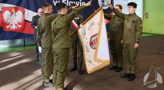 W ZSP w Sławie odbyło się ślubowanie klasy mundurowej (FOTO)